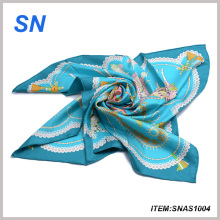 2015 Fashion New 100% Silk Beautiful Square Scarf for Women